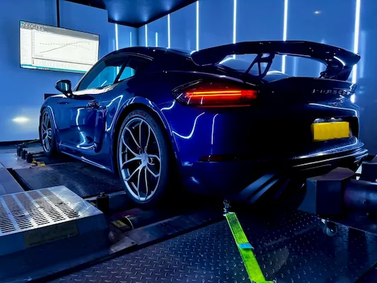 Porsche Cayman GT4 lastutus-ecu-remap
